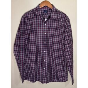NWT J Crew Shirt Men's XL 17-17.5 Long Sleeve Button Down 100% Cotton Thompson